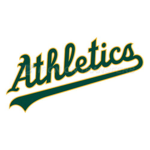 Oakland Athletics Iron-on Stickers (Heat Transfers)NO.1794